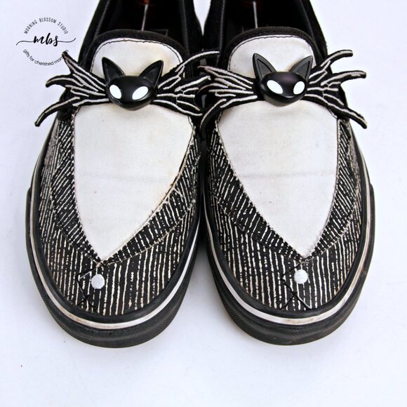Vans Nightmare Before Christmas Jack Skellington‎ Slip Ons Black White Men 10 main image 10